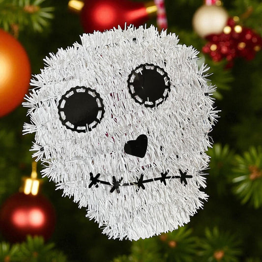 3 Calavera Escarcha para decorar Halloween $25 c/u