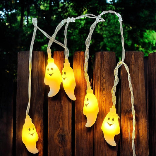 Serie de Luces Halloween Fantasmitas