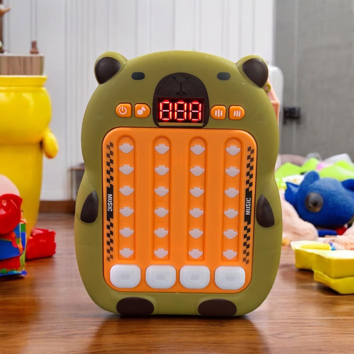 Capibara Pop It con Luz y Sonido