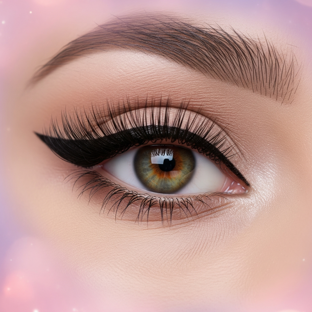 6 Paquetes 3 Par Pestañas con Imán y Delineador $54.87 c/u