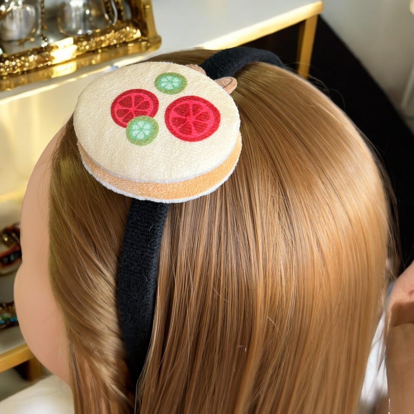 12 Diademas Capibaras Hambuguesas $8.9 c/u