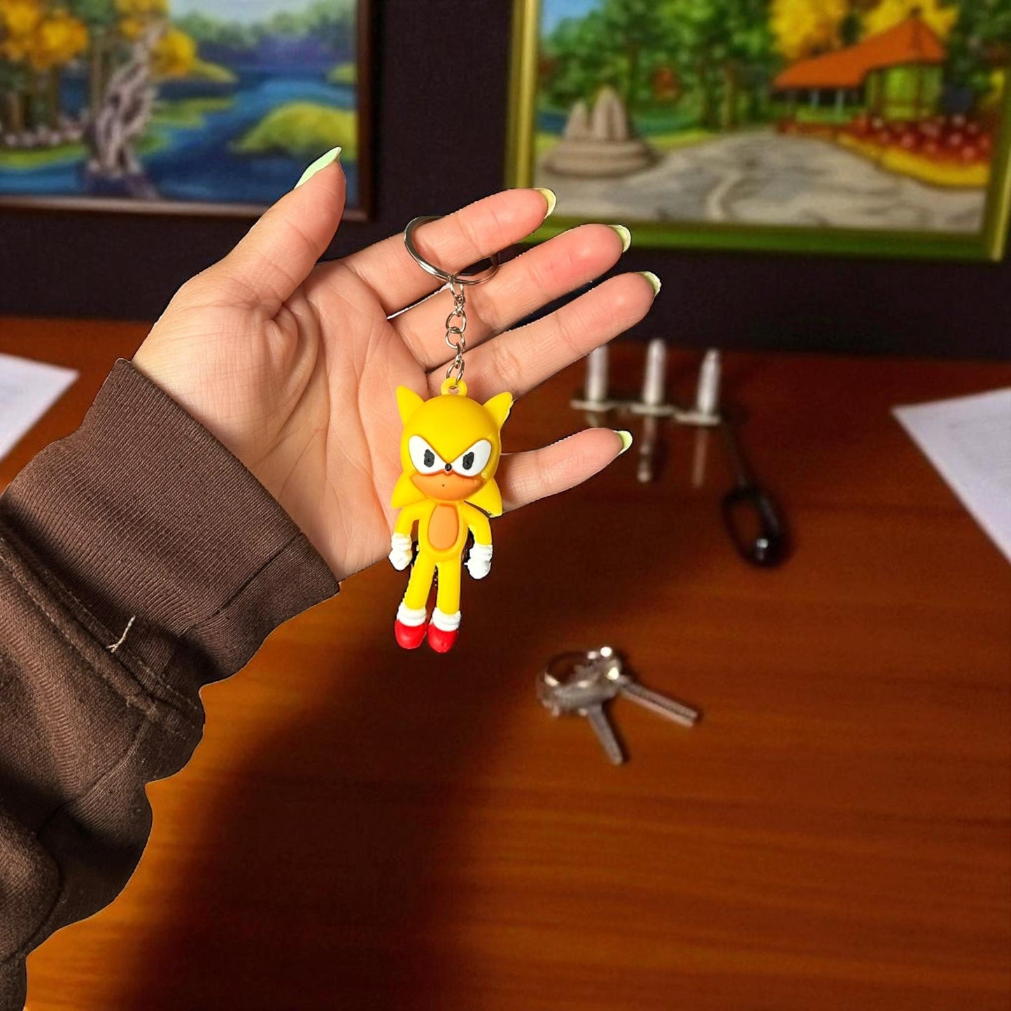 12 Llaveros Sonic 3D $6 c/u