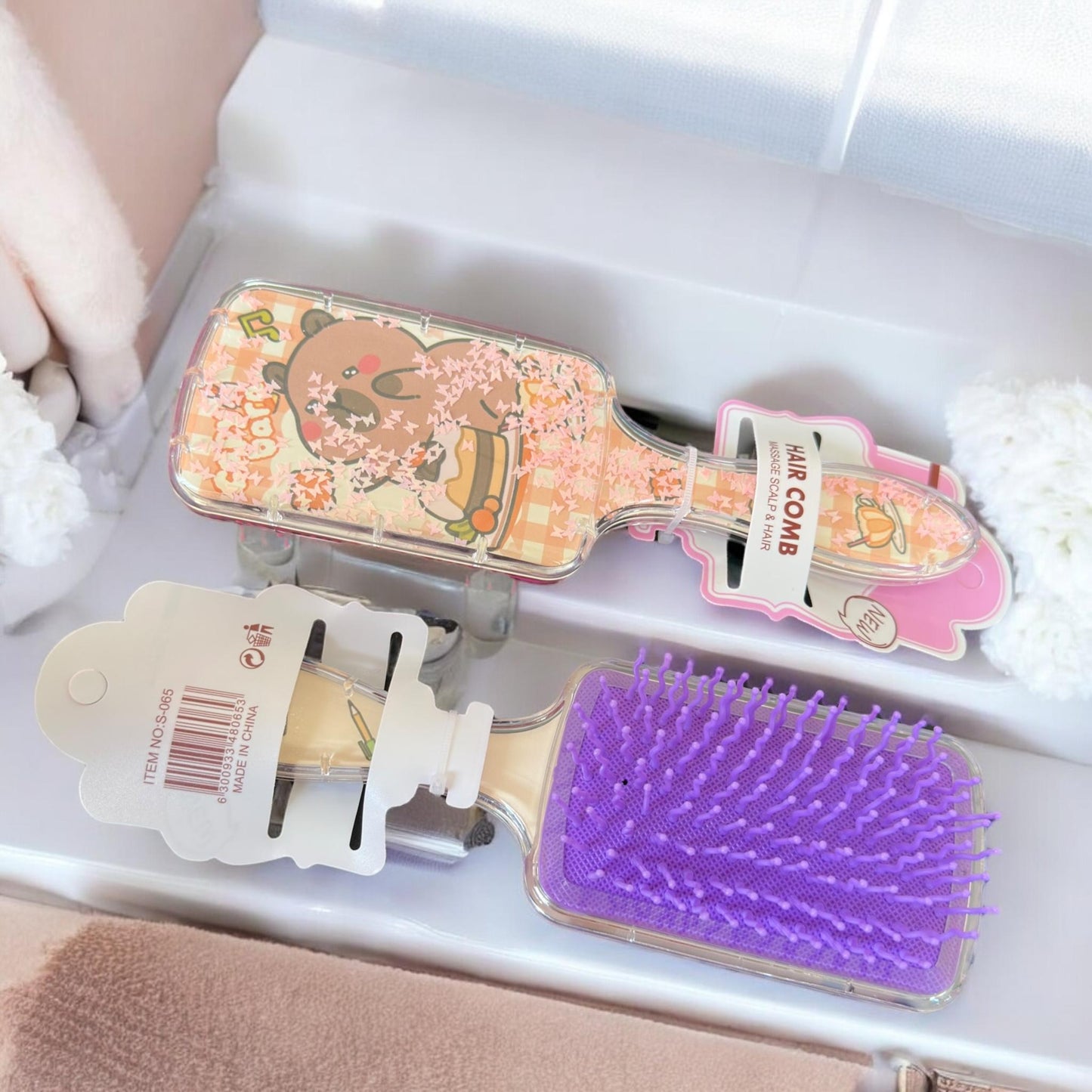 12 Cepillos Capibaras para Cabello $29 c/u