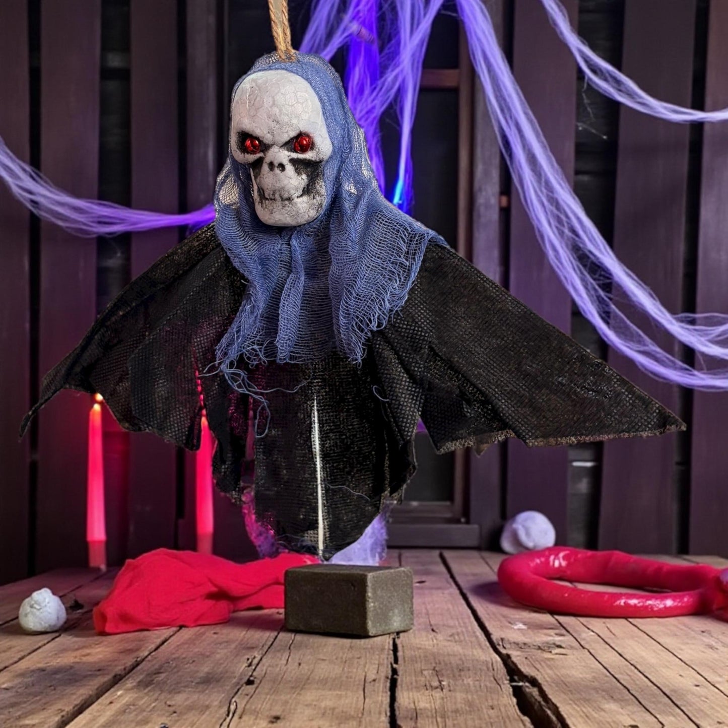 12 Calavera Decoracion Halloween $24 c/u