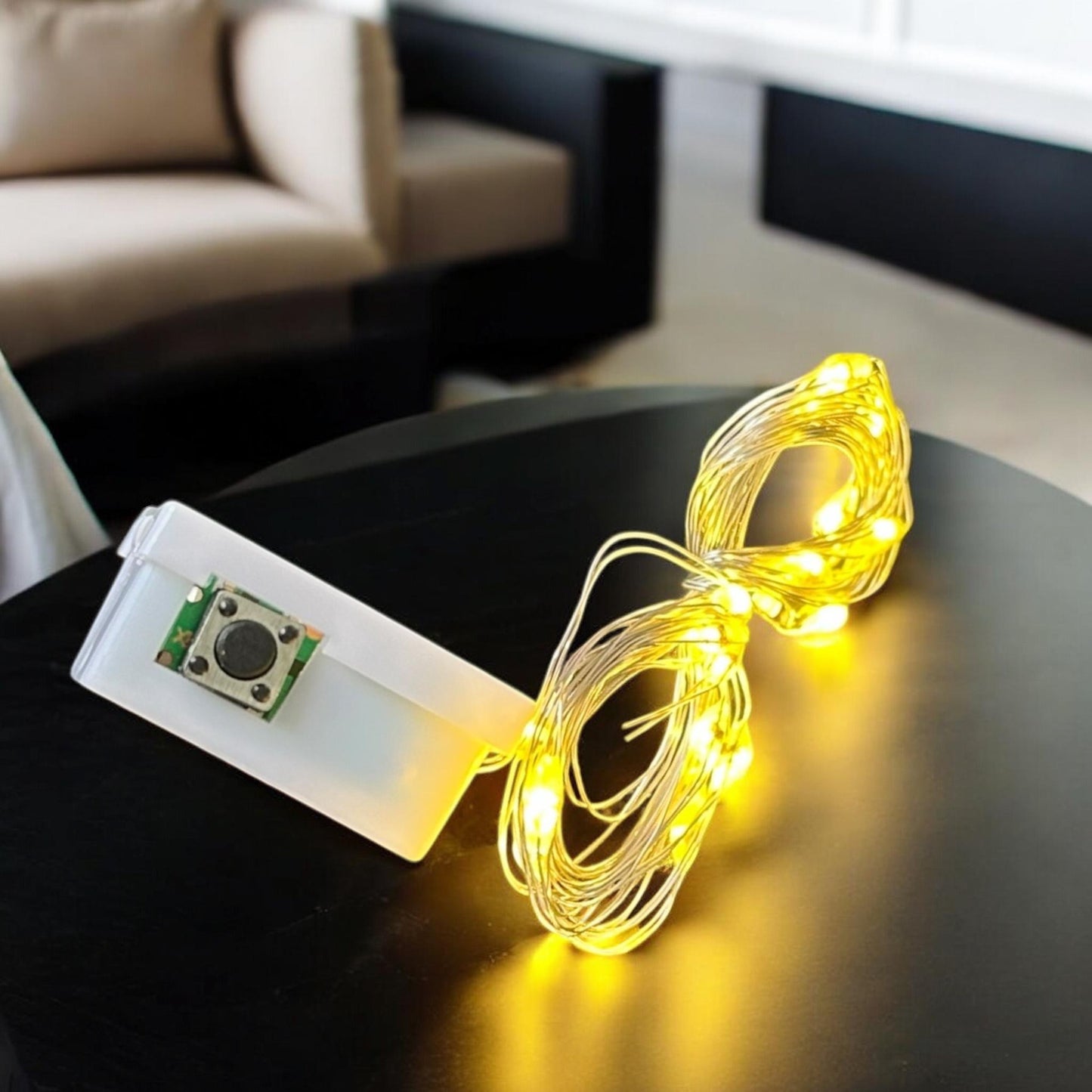 12 Luz de Hadas Amarilla 2M $7 c/u