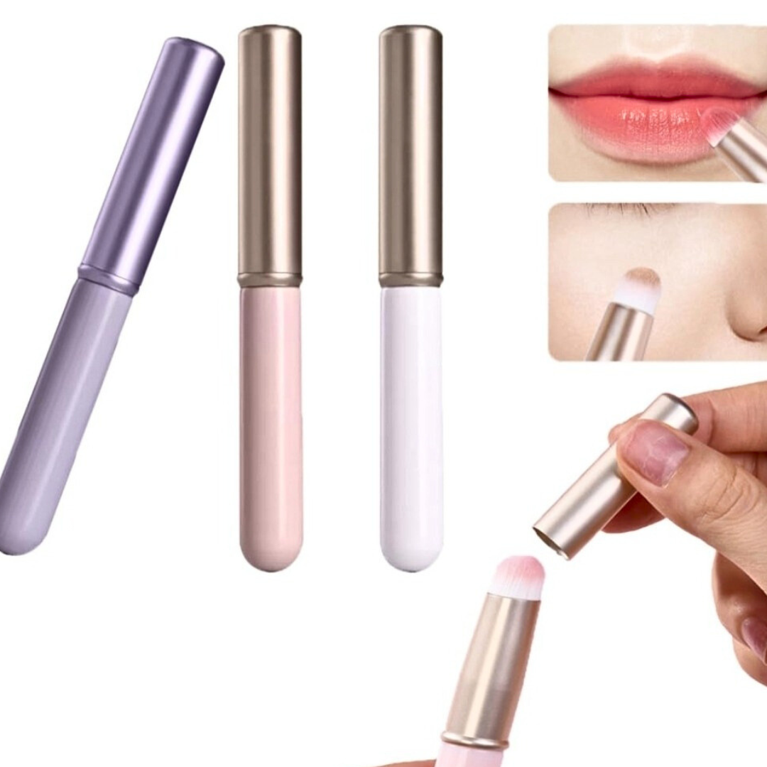 12 Brochas para sombras Portátil $6..50 c/u