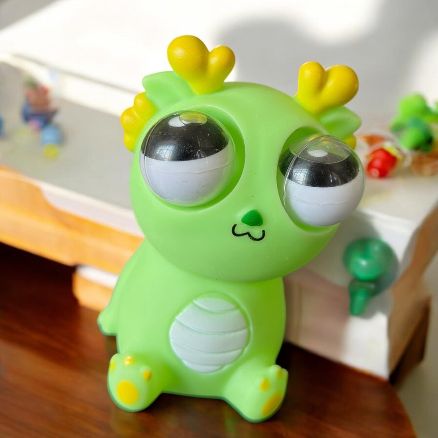 6 Ajolotes Ojos Saltones Squishies $32 c/u