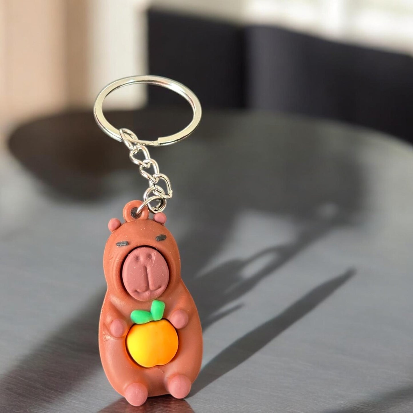 12 Llaveros Capibara 3D Tortuguita $6.5 c/u