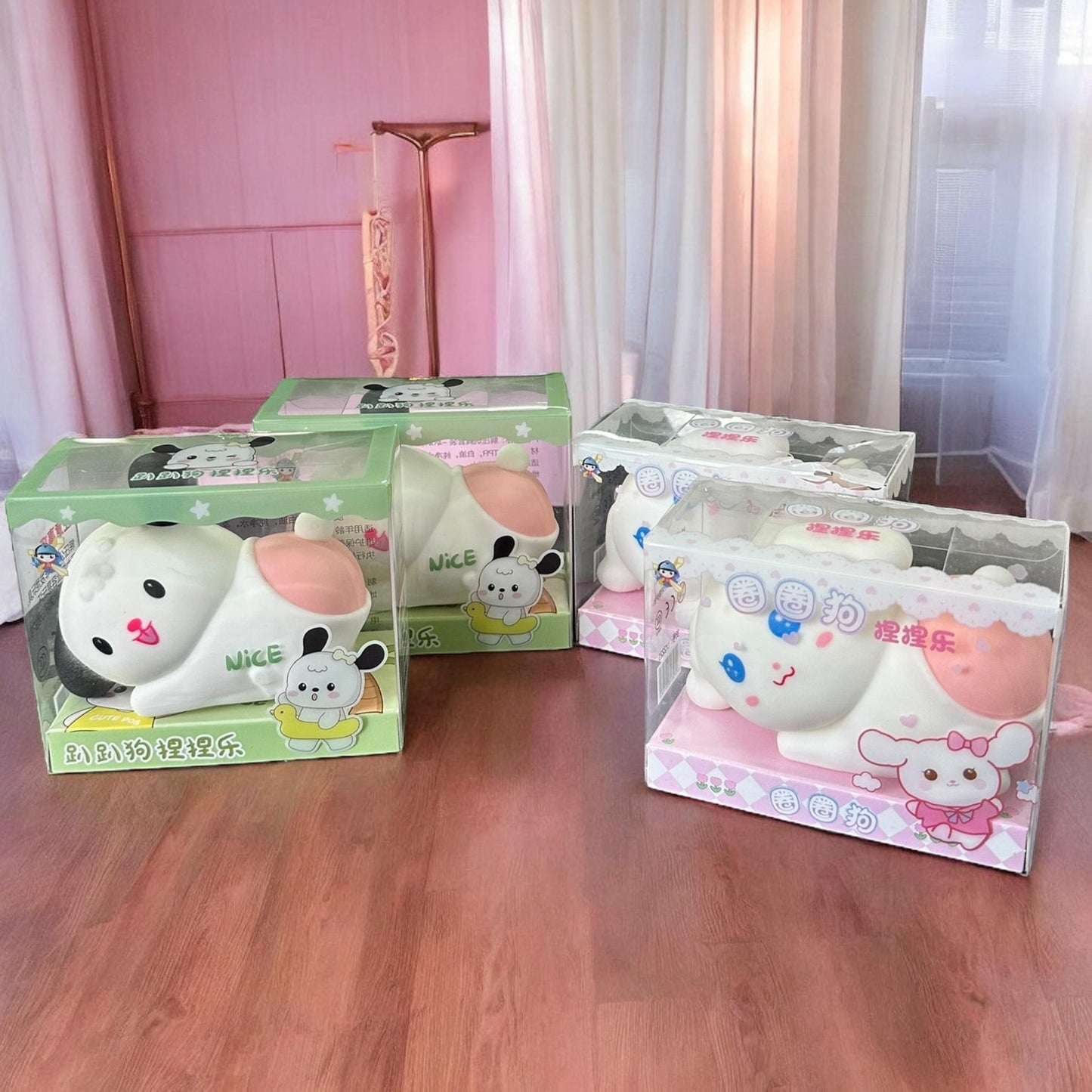 6 Squishies Premium Sanrio $19 c/u