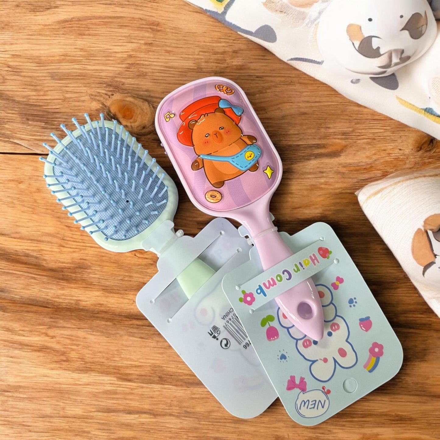 12 Cepillos Capibaras colores Pastel $28 c/u