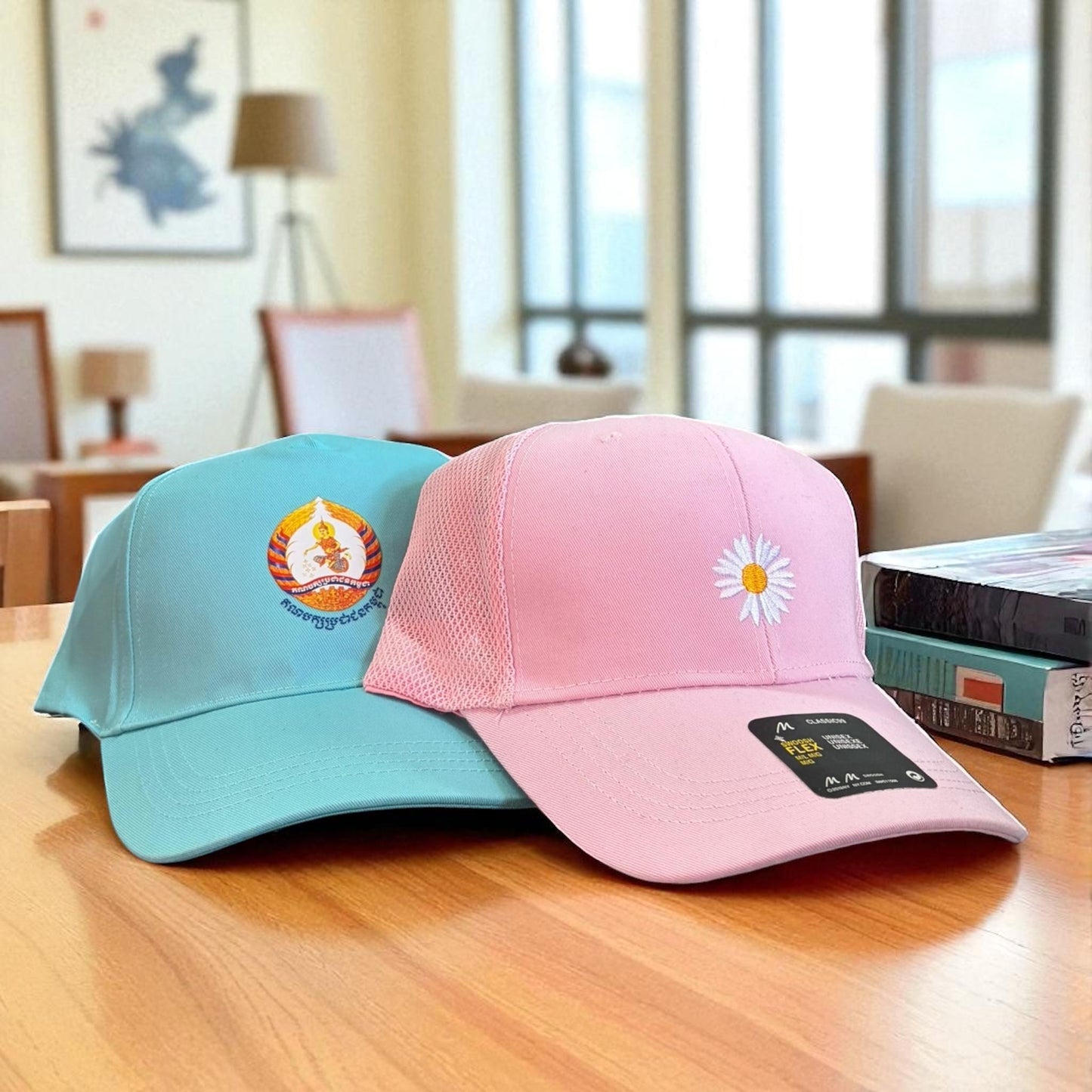 6 Gorras Unisex Colores $27 c/u