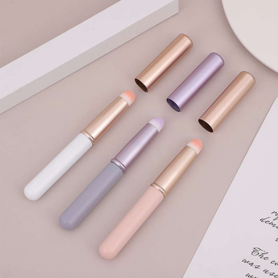 12 Brochas para sombras Portátil $6..50 c/u