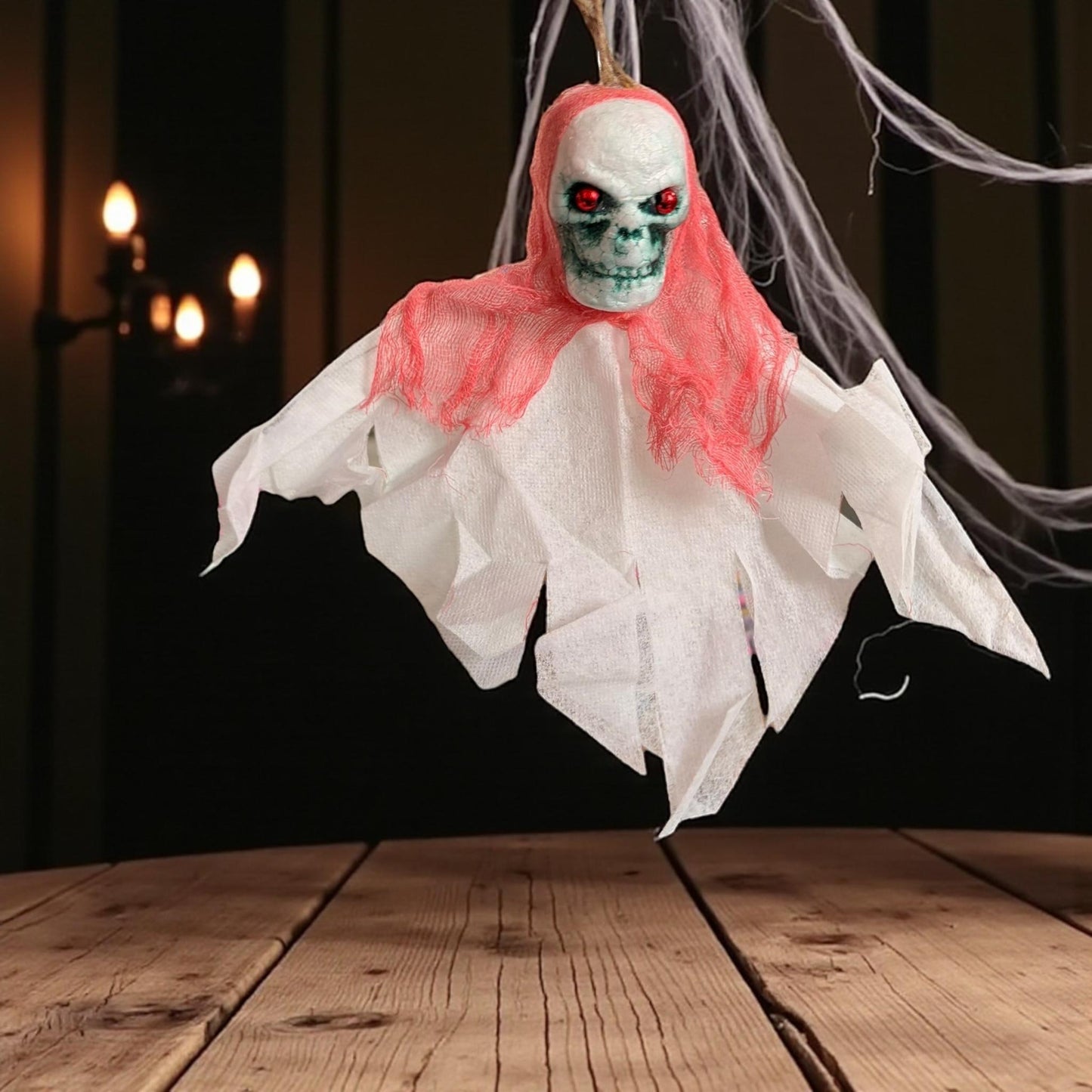 12 Calavera Decoracion Halloween $24 c/u