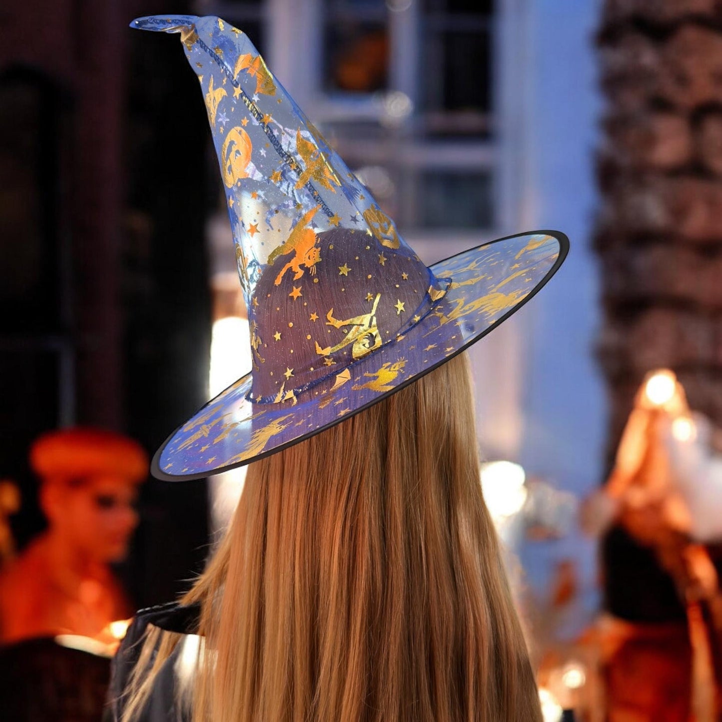 12 Sombreros Halloween Brijutas Telarañas Colores $12 c/u