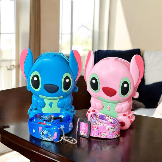 6 Monederos Stich Cruzado $59 c/u