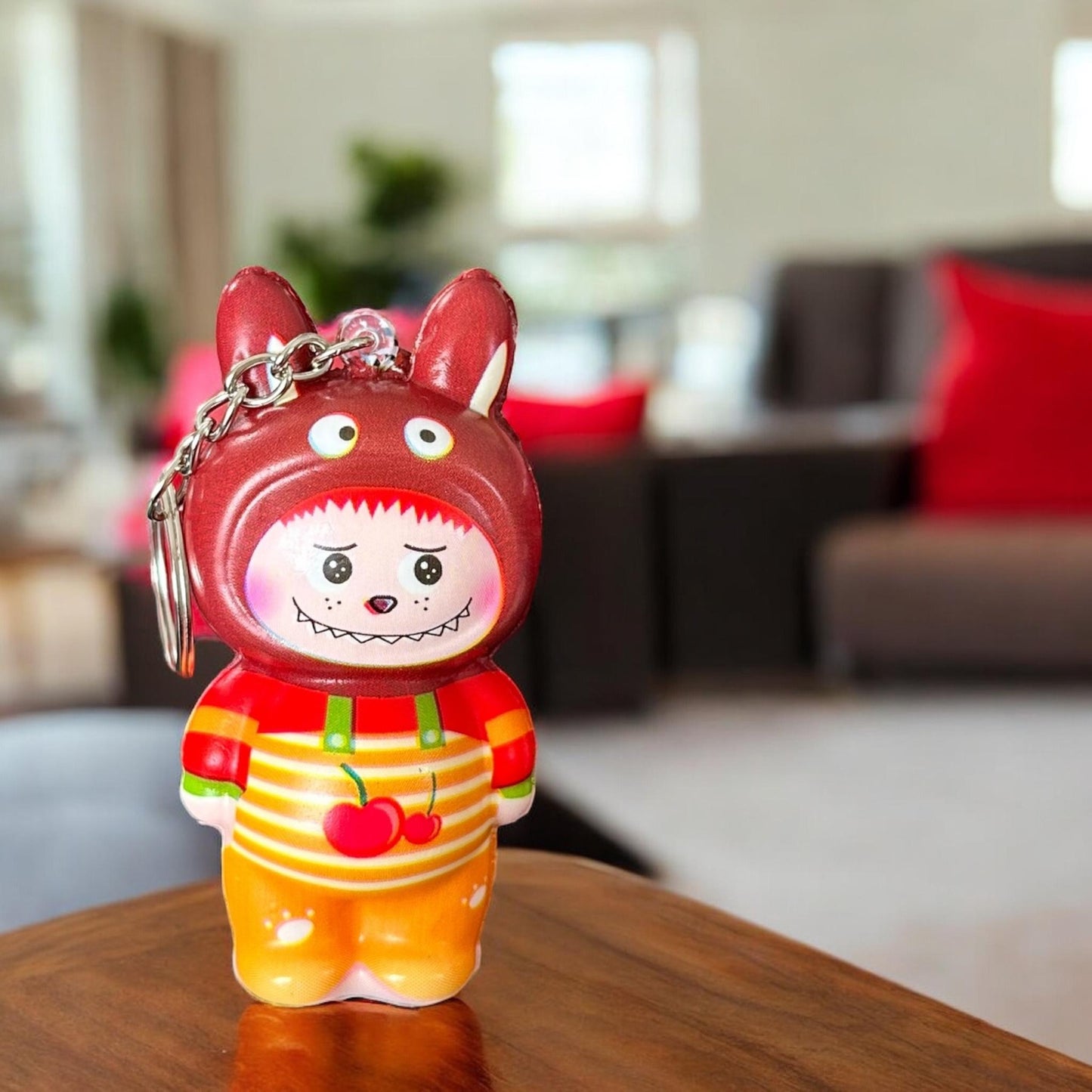 12 Squishies Labubu Lindo Llavero $7.5 c/u