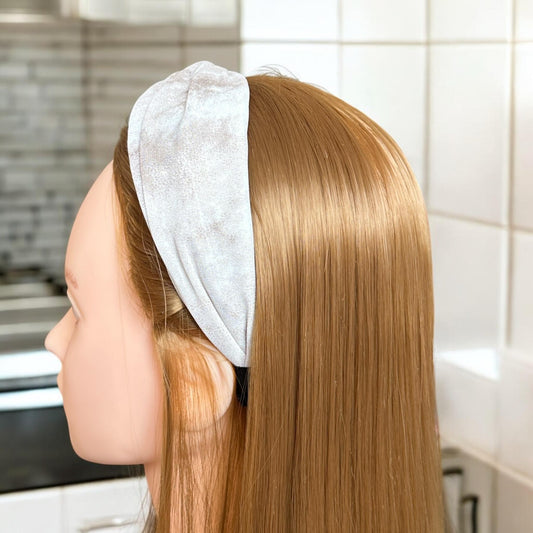 12 Diademas Gruesas Decoradas Tela $13 c/u