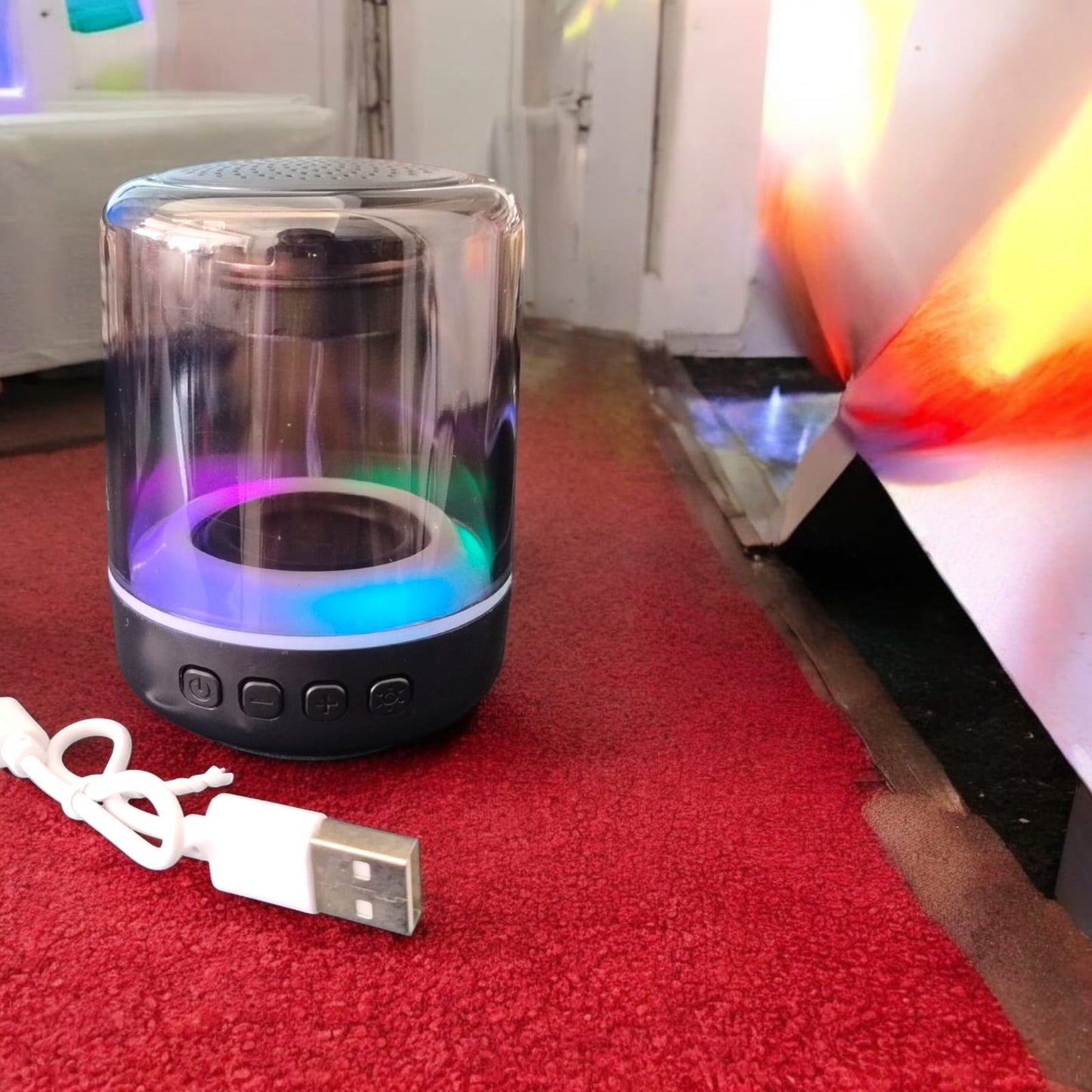 Bocinas Con Luz Individual