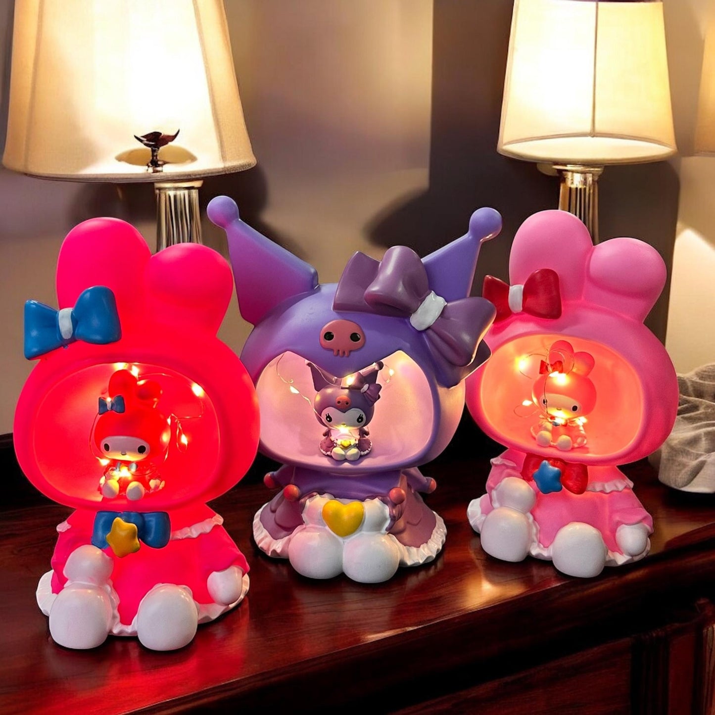 Alcancía Sanrio con Luz G