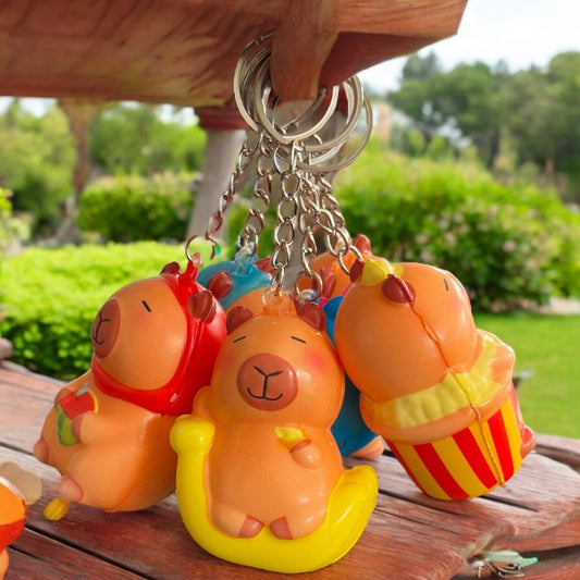 12 Squishies Capibaras Figuras $8.25 c/u