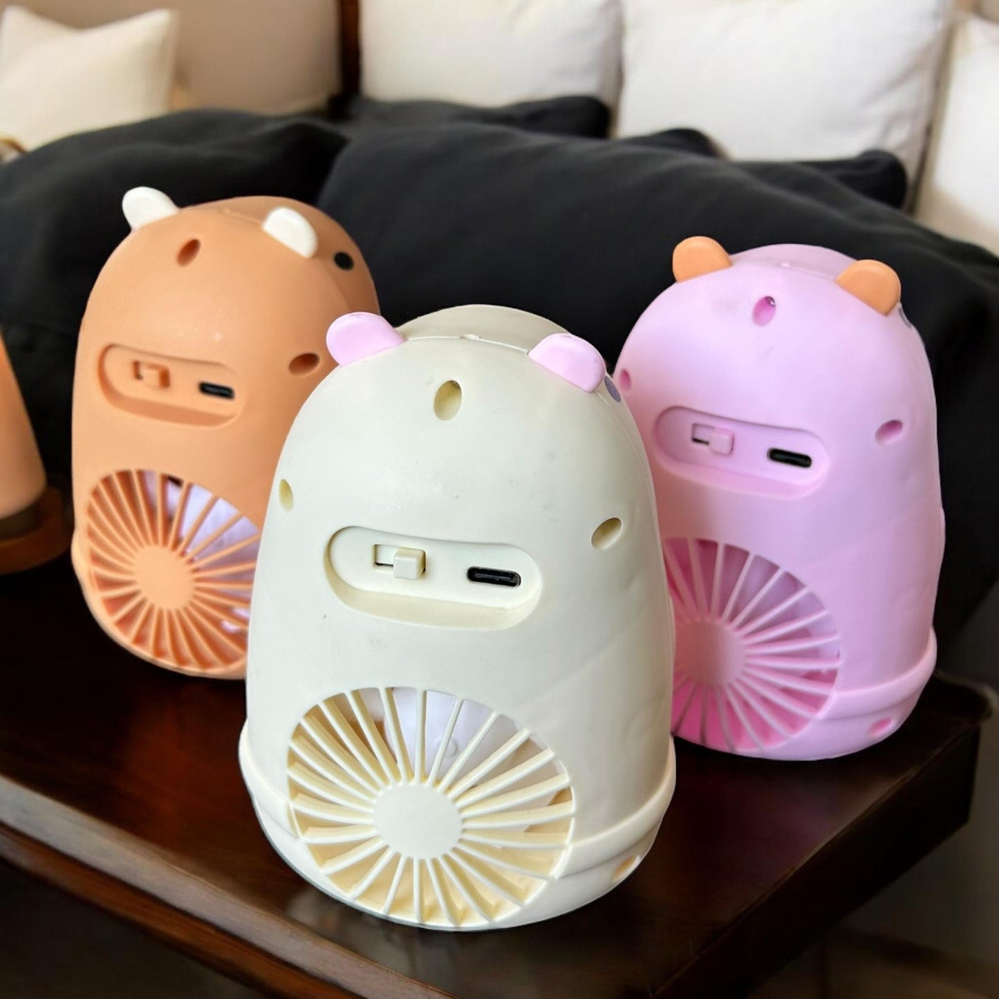 Capibara Ventilador Lampara