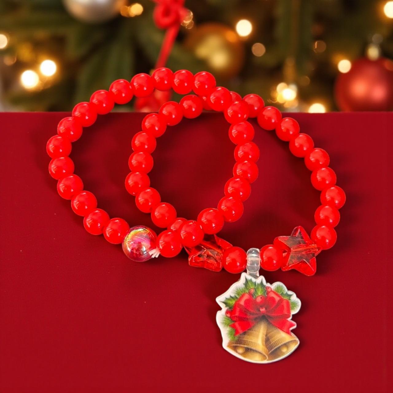 12 Set  2 Pulseras Navideñas $7.2 c/u