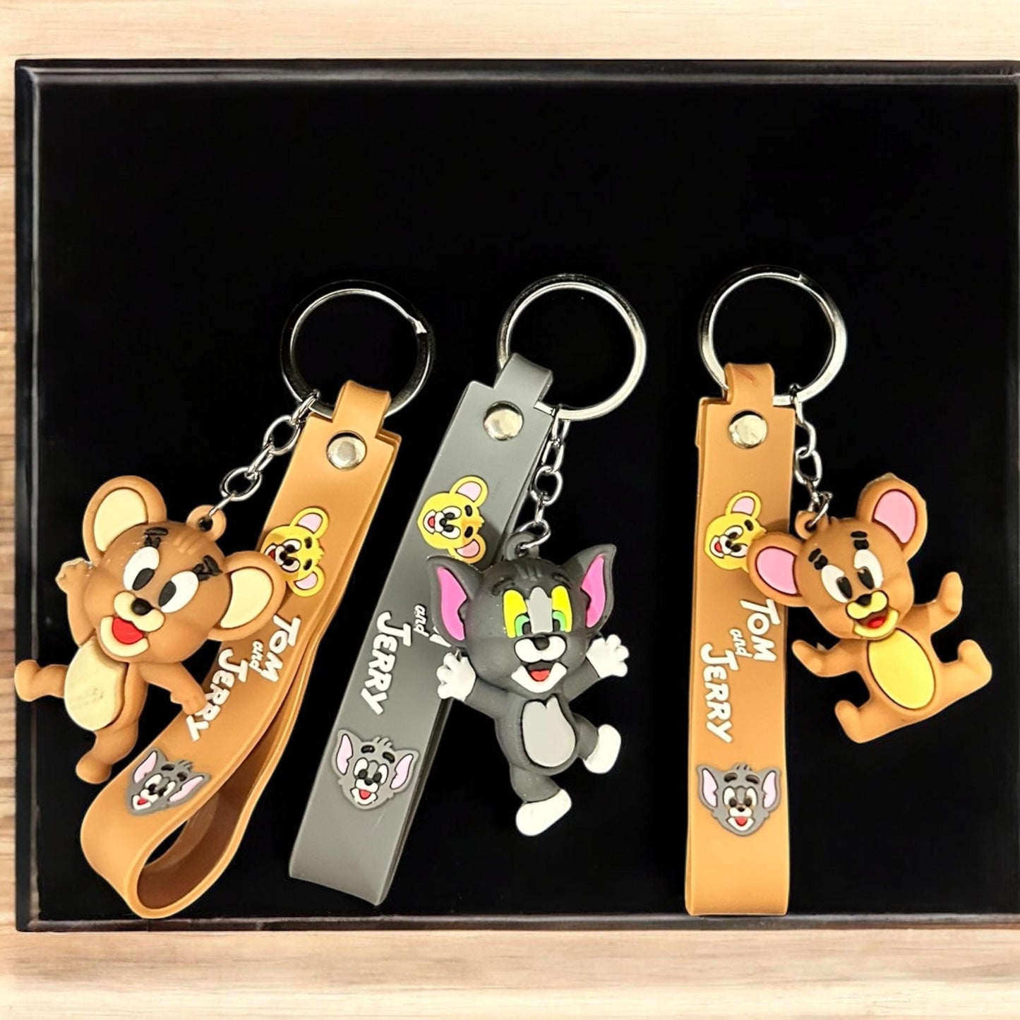 12 Llaveros Tom y Jerry Cintas $7.5 c/u