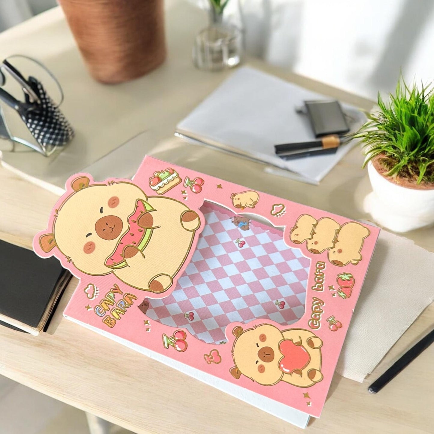 12 Sets de Notas Capibaras $7.5 c/u