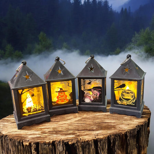 24 Linternas de Halloween con Luz $18.75 c/u