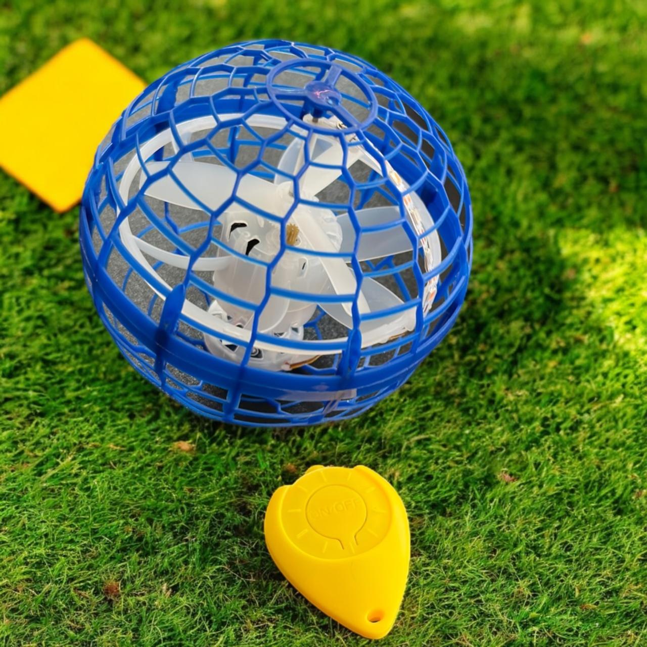 2 Pelota Giratoria Electrica con Luz $72 c/u