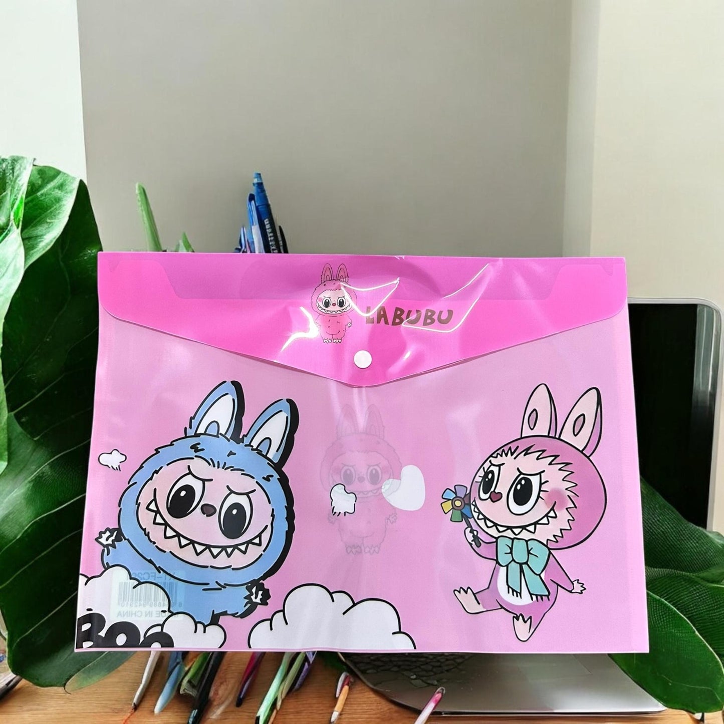 12 Folders Labubus Boton $6.5 c/u