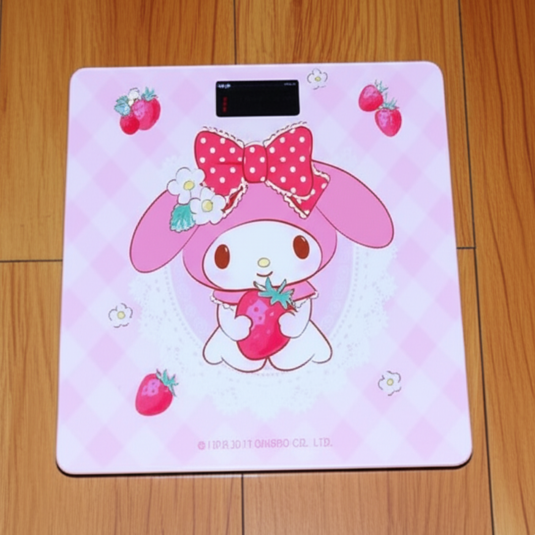 Balanza electronica humana fresitas MyMelody