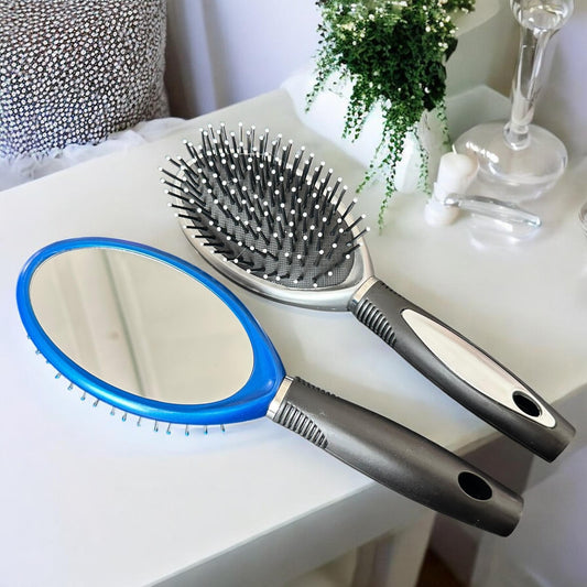 4 Cepillo Con Espejo Colores $27 c/u