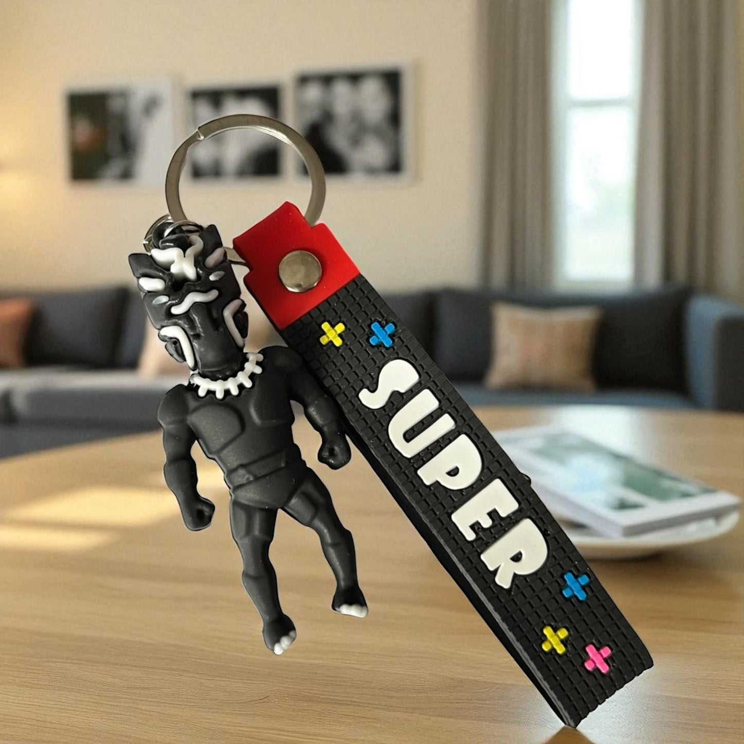 12 Llaveros Super Heroes Cintas $7.5 c/u