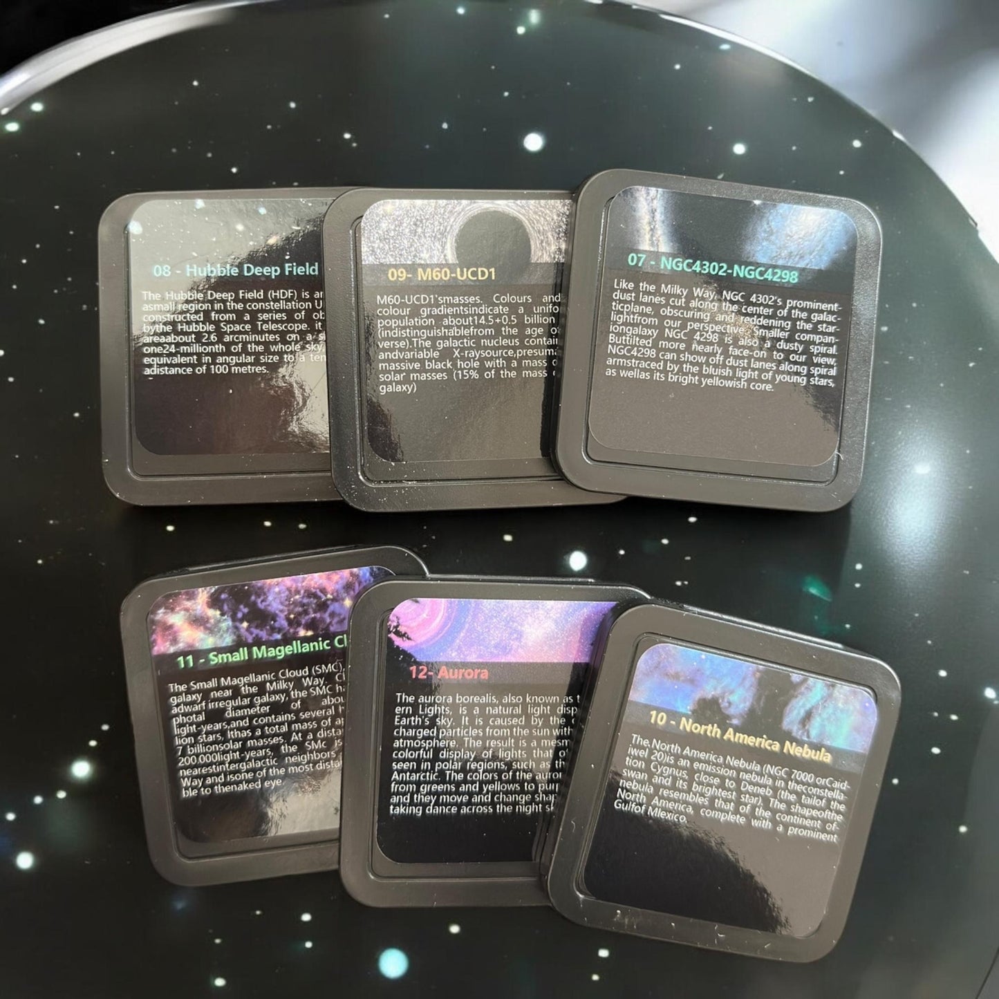 Proyector Galaxias Ajustable Con 12 Cartuchos Intercambiales