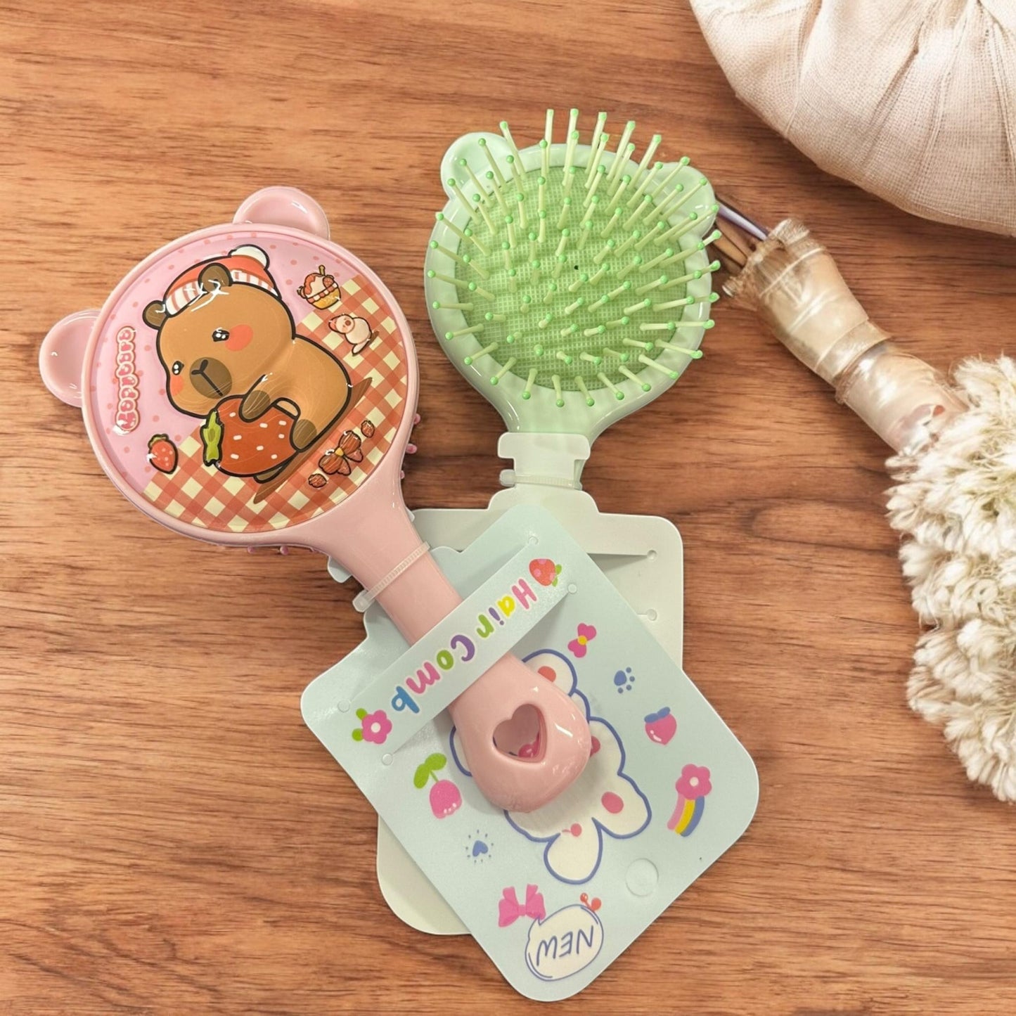 12 Cepillos Capibaras colores Pastel $28 c/u