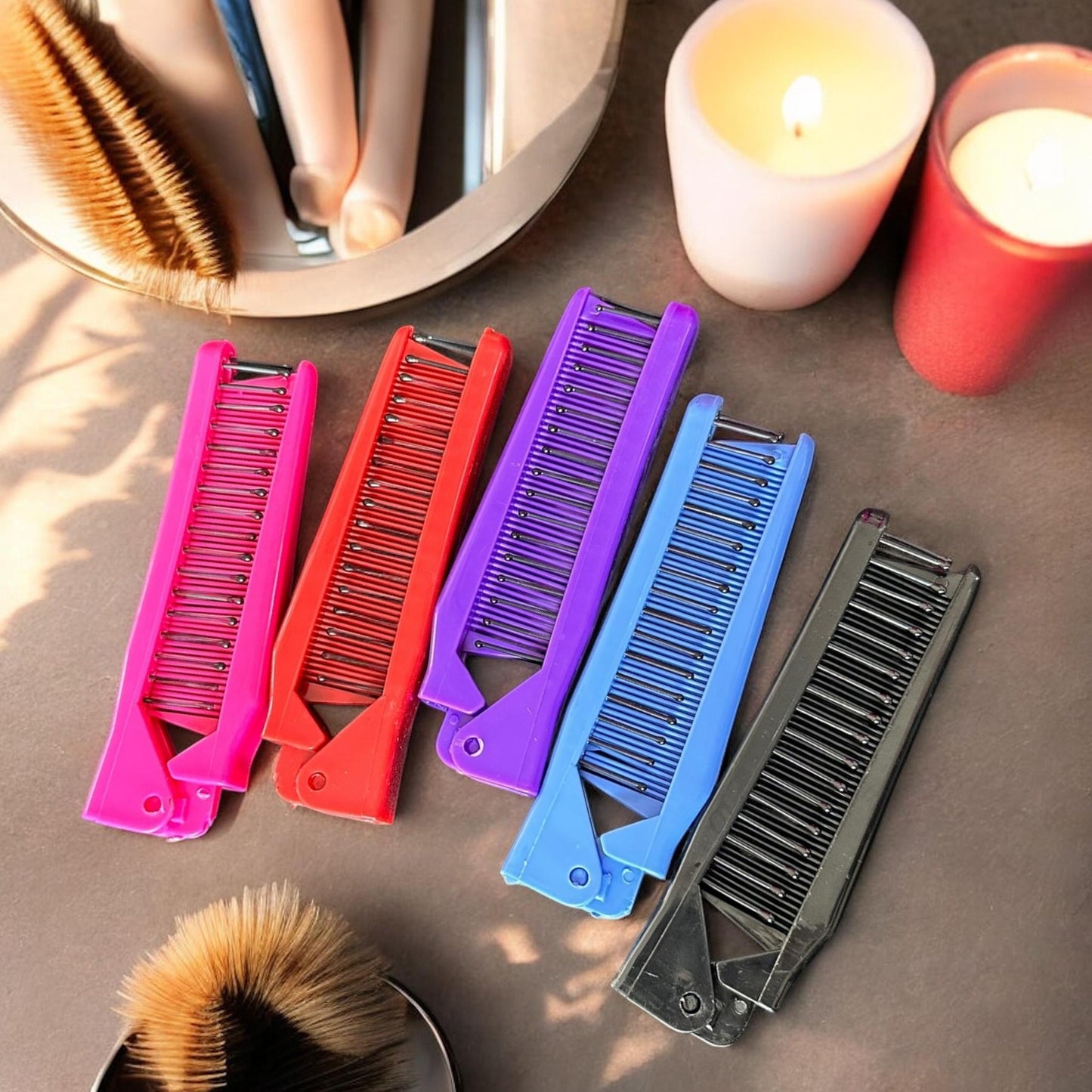 12 Cepillos y Peines 2 en 1 $9.8 c/u