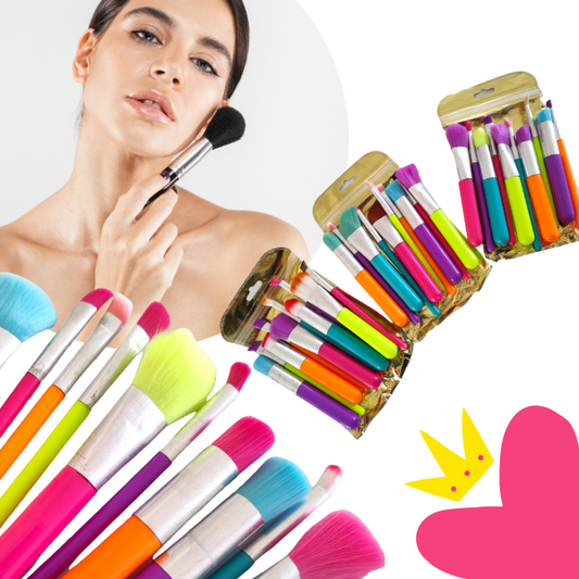 12 Sets de 10 Brochas $25.92 c/u