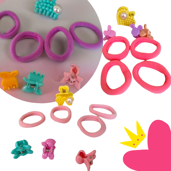 12 Sets pincita Mariposa y Ligas $6 c/u