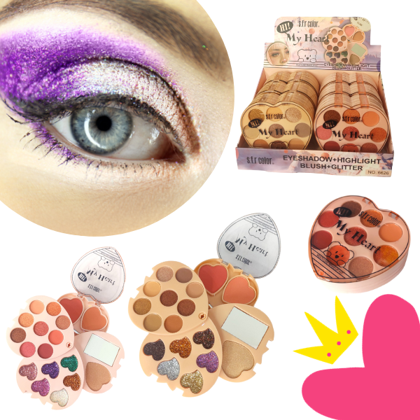 6 PALETAS CORAZONES 4 PISOS A $41.5 C/U