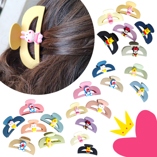 12 Pinzas Cabello Pooh Kitty Mimi $9.10 c/u