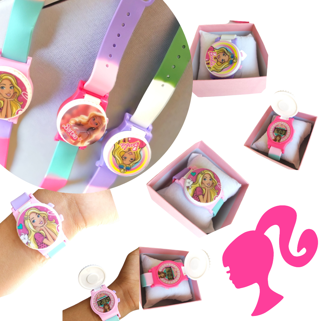 12 Relojes Barbie $24.07 c/u