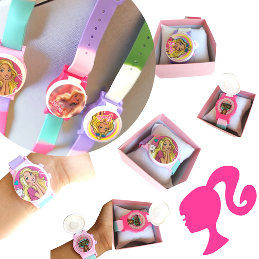 12 Relojes Barbie $24.07 c/u