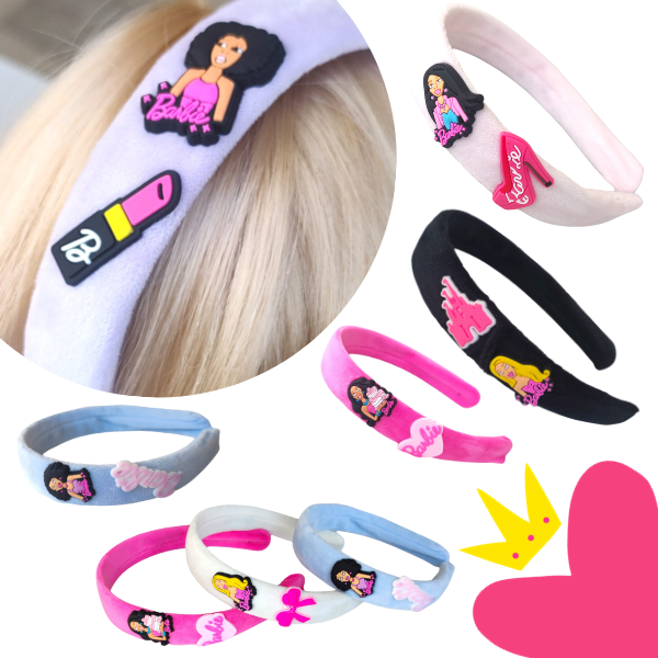 12 Diademas Barbie $15 c/u