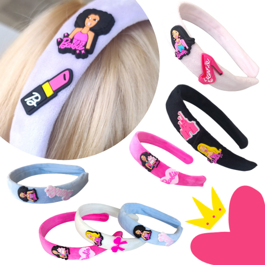 12 Diademas Barbie $15 c/u