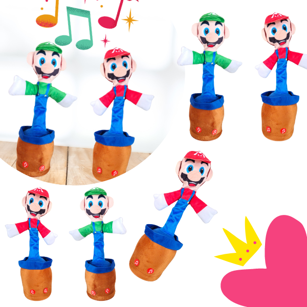 Juguete Mario / Luigui bailarín