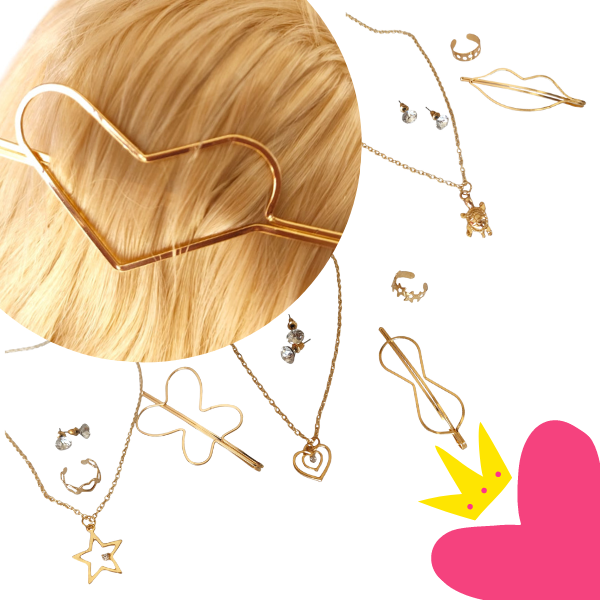 12 Set de Accesorios Princesa $8.45 c/u