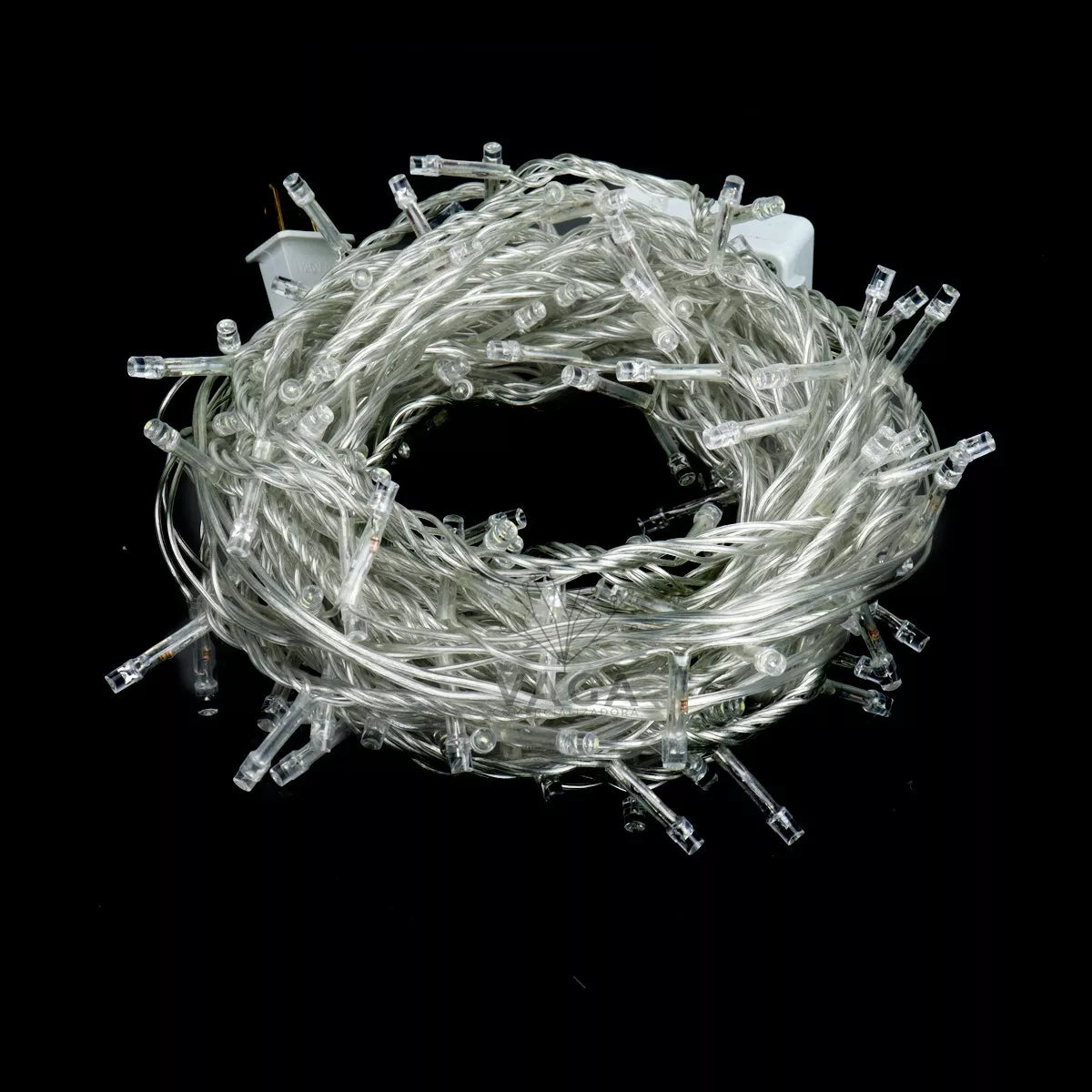 Serie de Luz Led blanca 10 metros para Decorar Navidad