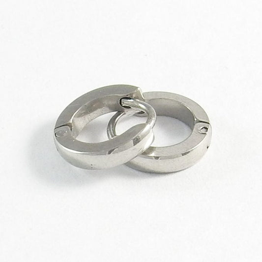 12 Acero Inoxidable Piercing Argolla $6.57 c/u