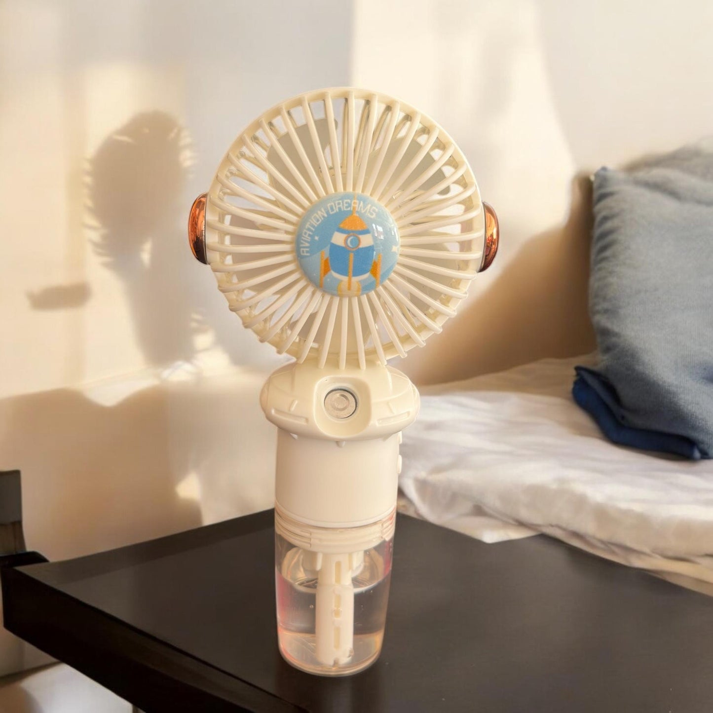 Ventilador Individual con Spray